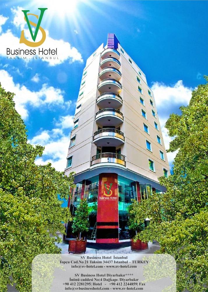 Sv Business Hotel Taksim Истанбул Екстериор снимка